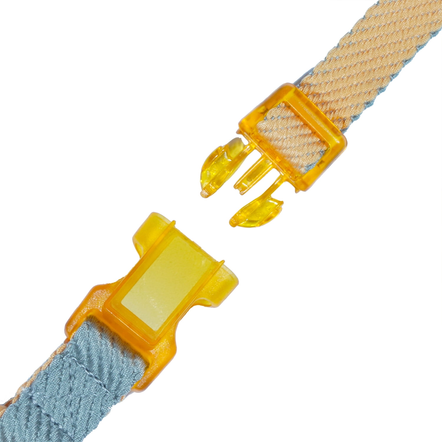 AtPet Limitation Cotton Webbing Quick Fit Adjustable Solid Color Step In Dog Harness, Small, Yellow