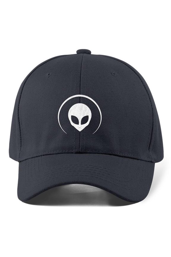 Alien Head Eclipse Silhouette Hat -Image by Shutterstock, Small