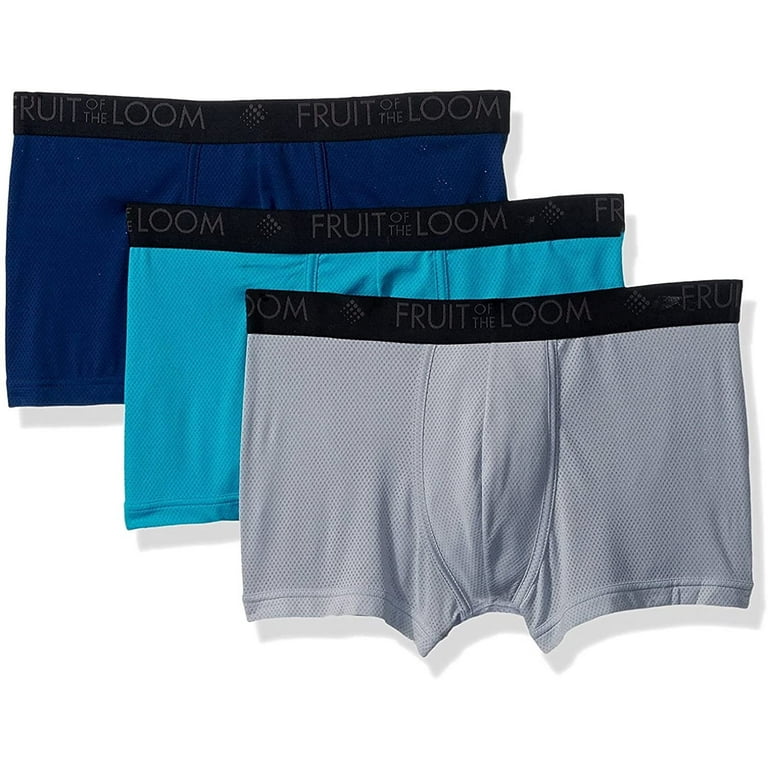Fruit of the loom hotsell breathable boxer briefs short leg