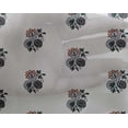 thumbnail image 4 of oneOone Georgette Viscose Fabric Floral Block Print Fabric By The Yard 42 Inch Wide, 4 of 4