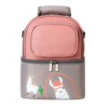 thumbnail image 1 of Bolsa de pañales Hugo Mochila de maternidad de momia Rosado 30x24x17cm, 1 of 10