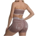 thumbnail image 6 of Idoravan yoga two piece set for women shorts Fahion Women's 2 Piece Sleeveless Crop Tops Cropped Pants Set Solid, 6 of 6