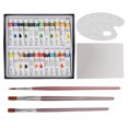 thumbnail image 3 of Pigmento De Pintura Acrílica, Juego De Pintura Acrílica Soluble En Agua De 24 Colores Lavable Para Pintar Para Regalo OTVIAP Acrylic Paint Set, 3 of 8