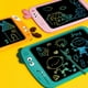 thumbnail image 2 of Tablero de dibujo LCD de dibujos animados para niños, tablero de escritura electrónico, una tecla para borrar el tablero de escritura LCD, tablero de dibujo de conejo pequeño a color, 2 of 5
