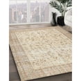 thumbnail image 2 of Ahgly Company Indoor Rectangle Contemporary Deep Peach Orange Abstract Area Rugs, 8' x 10', 2 of 6