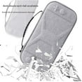 thumbnail image 5 of Carrying Case for Switch 2，Portable Travel Bag, EVA Hard Shell Large Capacity Storage Box Dustproof Anti-Spatter Shockproof Pressure Resistant (Gray), 5 of 9
