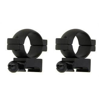 Weaver Tip Off Quad Lock 49053 Scope Rings Aluminum Matte Black