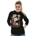 thumbnail image 3 of Kanji Style Retro Cartoon I'm a Boop Women's Long Sleeve T Shirt Brisco Brands M, 3 of 6