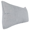 thumbnail image 2 of Kosas Home Camille Rectangular Throw Pillow, Ash Blue, 2 of 4