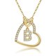 thumbnail image 1 of Collares con inicial con colgante de corazón, collares con inicial de corazón para adolescentes, niñas y mujeres, collar con letras delicadas para mujeres, niños, niñas, joyería, lindo collar de corazón, joyería para niñas, regalos, BGold Sailing  Electrónica, 1 of 4