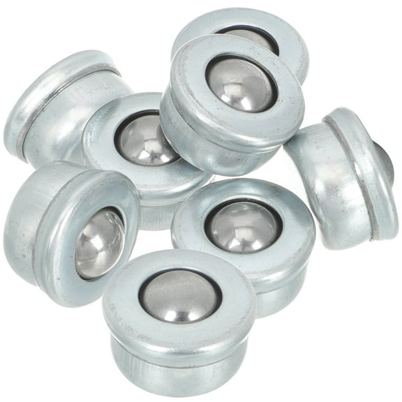 8 Pcs Universal Wheel Transfer Ball Bearing Roller Caster Wheels