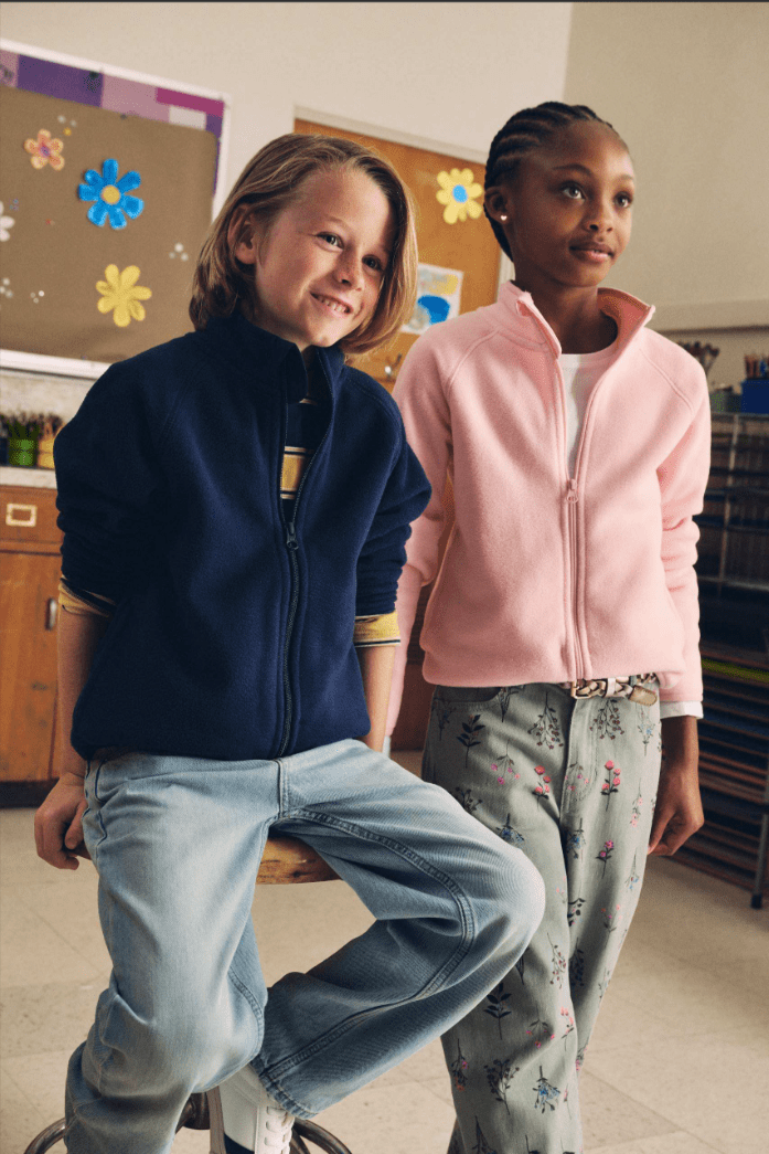 Wonder Nation Boys Microfleece Full Zip Jacket, Sizes 4-18 & Husky