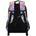 thumbnail image 3 of FORMRS Kids School Backpack Elementary Student Unisex Travel Bookbag with Reflective Stripes, Gradient Starfish Pattern, 3 of 7