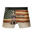 thumbnail image 2 of Freedom Paws Patriotic Afghan Hound Vintage Memorial Day All Over Print Boxer Briefs Underwear for Men Dad Dog Lover - 12006, 2 of 6