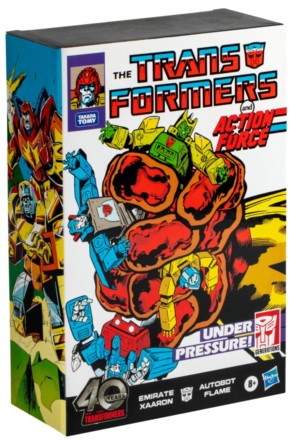 Transformers Comic Edition Autobot Flame & Emirate Xaaron Action Figure 2-Pack