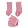 thumbnail image 4 of Conjunto de Calcetines de Rodilleras para Bebés Macarena Protección para Gatear Rosado, 4 of 7