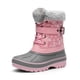 thumbnail image 1 of Bota DREAM PAIRS para Niñas Botas de Nieve Resistentes al Agua Rosa, 1 of 7