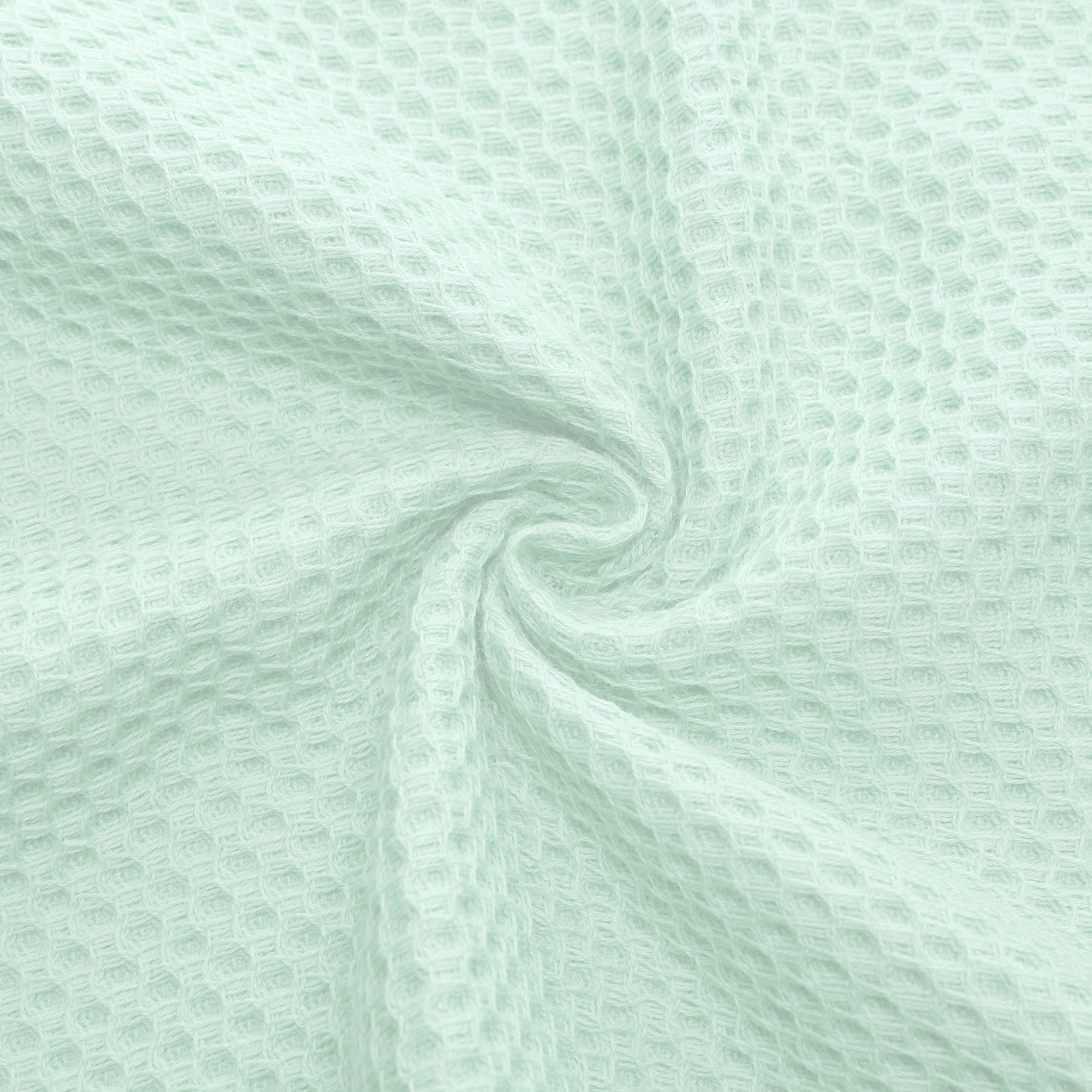 REGALWOVEN Waffle 2 Pack Cotton Bath Towel Set, Soft, Highly Absorbent, Quick Drying Towels for Bathroom Green 28" x 56"