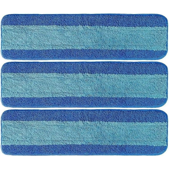 3 Pack ,Microfiber Mop Pads。Compatible for Bona。 Microfiber Cleaning Pad Mop Hardwood Floor Cleaner