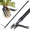 Black, variant on Weed Puller Tool Stand Up Weeder with Long Handle & 4-Claw Steel Head Manual Weed Remover Tool for Lawn and Garden