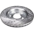 thumbnail image 6 of Detroit Axle - 12.99 inch Rear Drilled Slotted Brake Rotors for 2008-2013 INFINITI G37, G35, Q60, 6 of 6