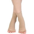 thumbnail image 2 of Calcetines para fascitis plantar para mujeres y hombres, calcetines para soporte de arco y tobillo extragrandes (1 par) beige Jormftte WMXL-165-7, 2 of 7