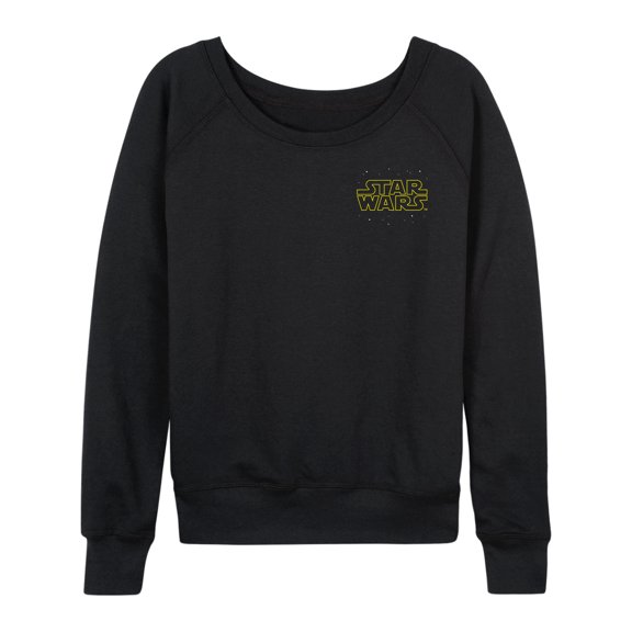 Star Wars - Empire Strikes Back Crawl - Women's French Terry Pullover Sweatshirt
