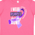 thumbnail image 4 of Inktastic I Wear Purple For My Aunt Lupus Awareness Boys or Girls Toddler T-Shirt, 4 of 5