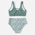 thumbnail image 3 of Gyratedream Floral Print Beach Bikini Swimsuit Set (Girl's 13-14Y), 3 of 3