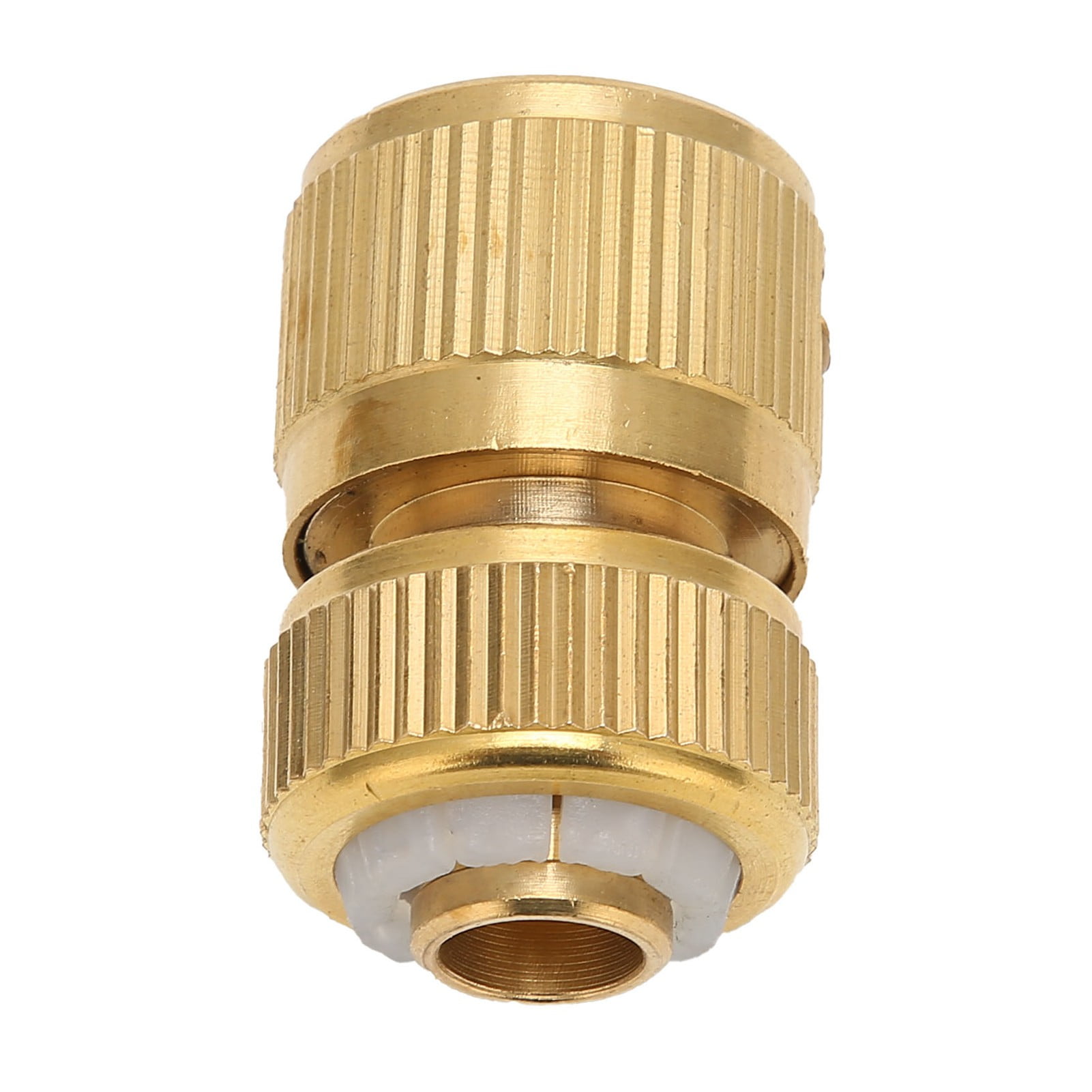EOTVIA Brass Connector,Garden Quick Connector Water Stop Valve Water