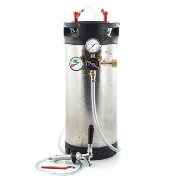 5 Gallon Pin Lock Keg System w/Faucet and Shank, USED Keg (3