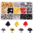 thumbnail image 1 of 430pcs Rubber and Metal Pin Backs Lapel Pin Backs Pin Safety Backs for Brooch Tie, 1 of 8