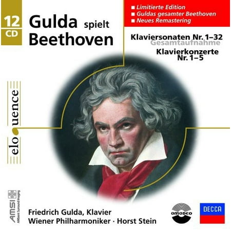 Gulda Spielt Beethoven (CD) (Ludwig Van Beethoven Best Music)