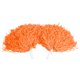 thumbnail image 2 of Accesorio para realzar tu espíritu Pompones de animadora naranja para fiestas de baile de equipo deportivo, 2 of 6