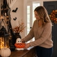 thumbnail image 5 of Halloween Ghost Candy Bowl Creative Holiday Party Prop Tabletop & Shelf Ornament Indoor Home Decor Perfect For Crafting Joyful Halloween Atmosphere, 5 of 6