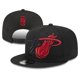 thumbnail image 1 of Sombrero De Baloncesto De La NBA Miami Heat Tendencia Americana Hip Hop Parasol Y Protector Solar Ala Plana, 1 of 4