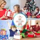thumbnail image 4 of Navidad Dibujos Animados Pequeño Cerdo Blanco Peluche Lindo Suave Superficie Muñeca Juguete Para Niños Habitación Sofá Ventana Sweethay HA047028-02, 4 of 6
