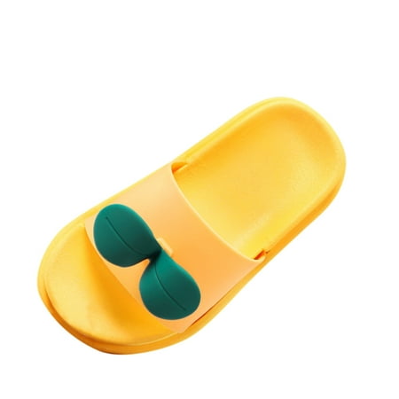 

TENSUNNYD Baby Boys Girls Sandals Toddler Kids Shoes Leaf 3D Cartoon Girls Baby Slippers Floral Boys Baby Shoes Non-Slip Sneakers Little Boys 3Y-4Y