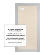 ATS Acoustics ECO Panel Low-VOC Professional Studio Recording Booth Sound Absorbing Acoustic Panel 24 x 48 x 4 (Platinum)