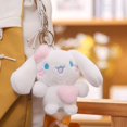 thumbnail image 4 of Sanrio-Llavero con forma de Rollo de Canela para niños, accesorios Kawaii, figuras de Anime, bolsa de escuela de peluche suave, decoración colgante, regalo, 4 of 4
