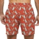 thumbnail image 4 of Kakii Men's Swim Trunks Hawaiian Bathing Mesh Lining Suit Swimsuits Beach Shorts with Pockets, 4 of 6