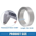thumbnail image 4 of Unique Bargains Car 99.6% Pure Nickel Strips Tape Plate 0.15x20mm 32.8ft for 18650 Battery Lithium Battery Pack Welding, 4 of 6