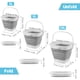 thumbnail image 2 of TFixol-cubo plegable portátil para lavabo de agua, contenedor para pesca, senderismo, mochilero, 2 of 8