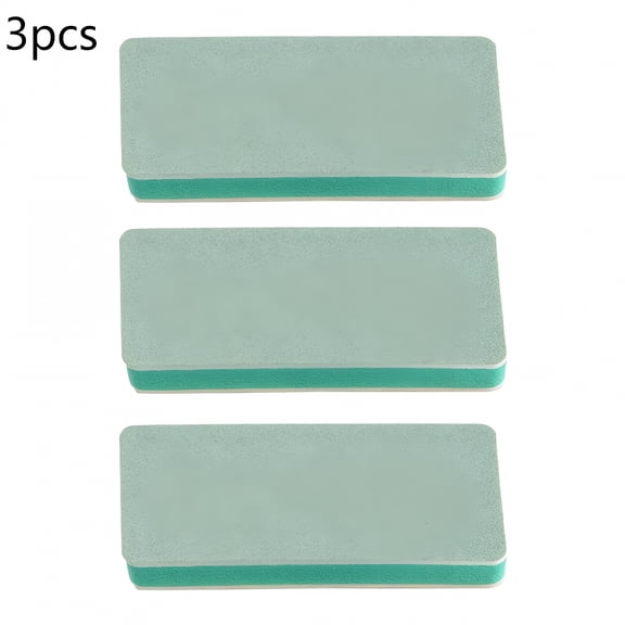 RAGUPEL Nail Shiner Buffer Blocks - 2 Sided Shining Nail Polisher Sponge Buffing Block File 400/3000 Grit Manicure Nail Art Tools 3Pcs