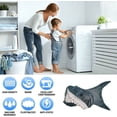 thumbnail image 4 of Shark Blanket for Boys Girls Super Soft Cozy Flannel Hoodie Shark Tail Wearable Fleece Throw Blanket (S Fits Heights Less Than 4'5")., 4 of 6