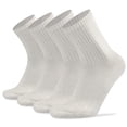 thumbnail image 1 of Calcetines de senderismo Daze de lana merino Crew Sport para hombre, 4 pares, 1 of 7