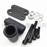 HTT-MOTOR No Cut Frame Slider Crash Protector For 2004 2005 Honda Cbr 1000Rr 1000 Rr Black