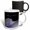 Multicolor, variant on 3drose, Image of Class of 2023 Graceful Purple Abstract with Tassel on Ribbon, 11oz Two-tone Black Mug