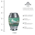 thumbnail image 2 of Small Dove Stand Tree Green Urns For Human Ashes Adult - Cremation Urns For Ashes For Men & Women - Mini Urn For Human Ashes - Adult Cremation Urn - Human Ashes Keepsake (Size - 3Inch, 2Pcs), 2 of 5