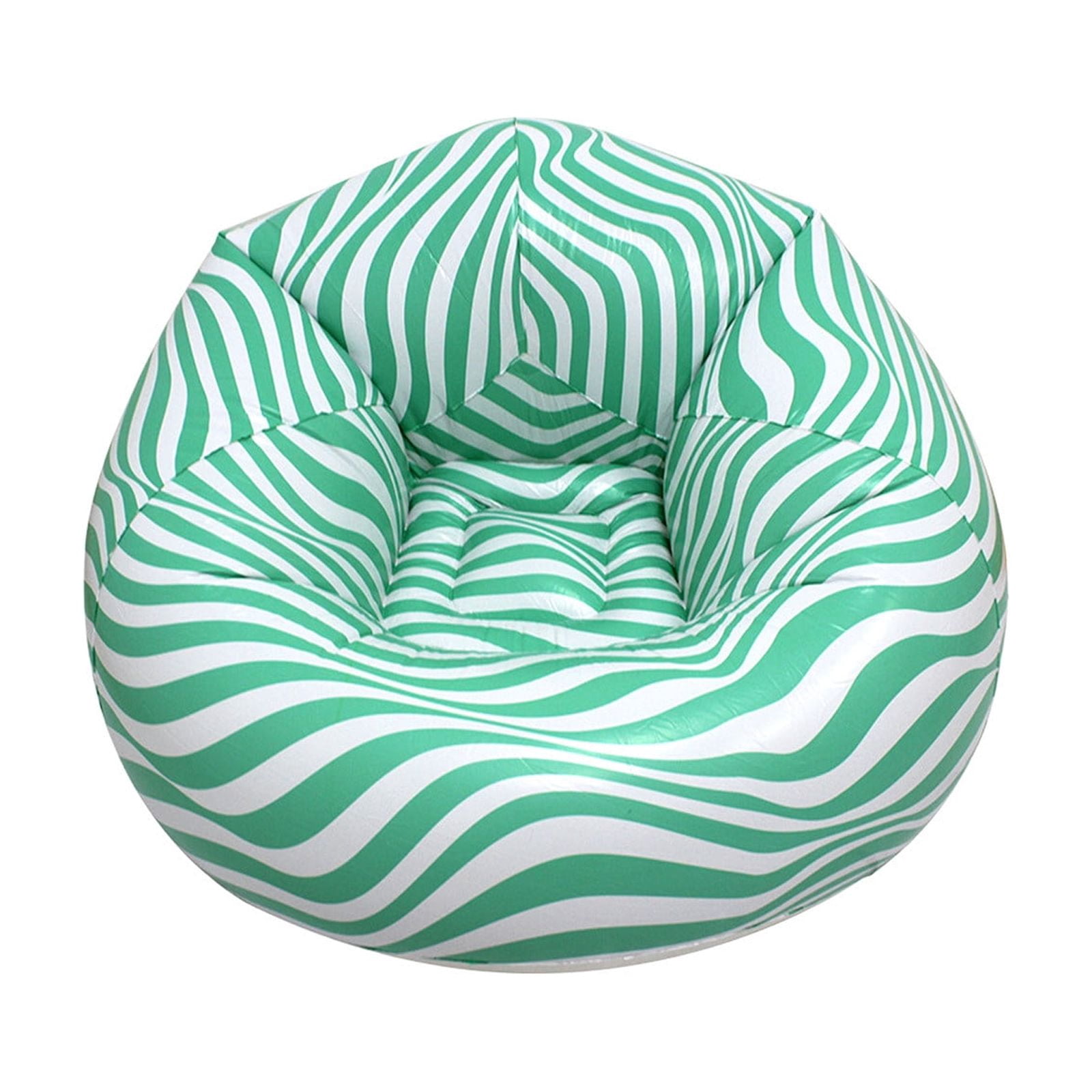 YiJuHui Outdoor Inflatable Sofa Chair Portable Air Couch for Camping, Beach, Picnics, Festivals - Quick Inflation, Comfortable, Durable PVC, Compact Travel Lounger